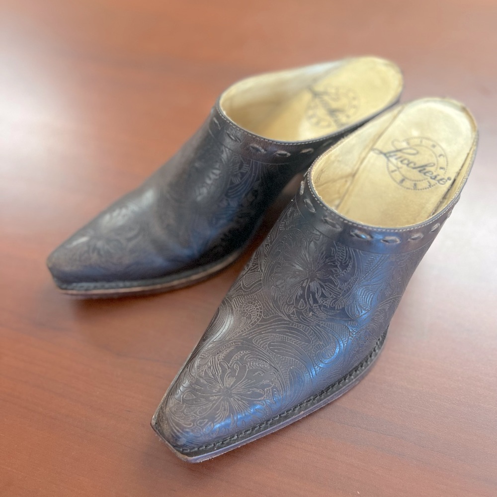 Lucchese Leather Mule size 6